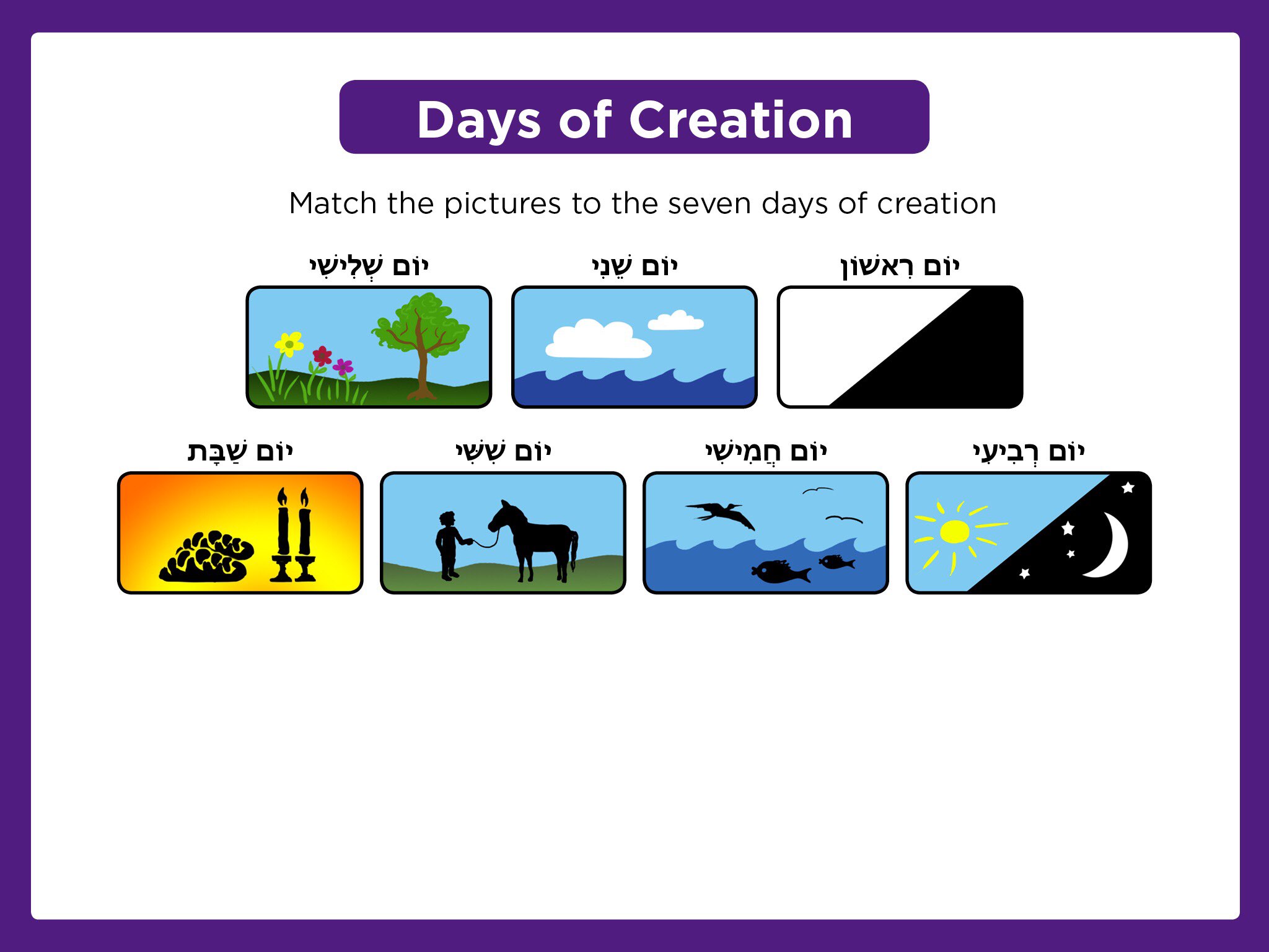 Etgar Days Of Creation Etgar Days Of Creation