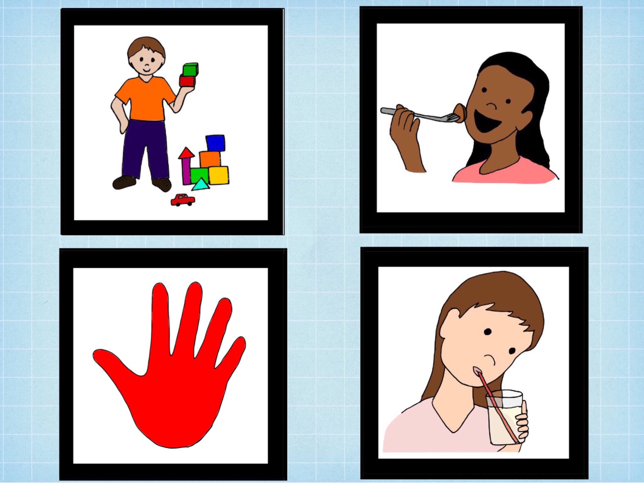 לוח תקשורת by בת אל קשבי - Educational Games for Kids on Ji Tap